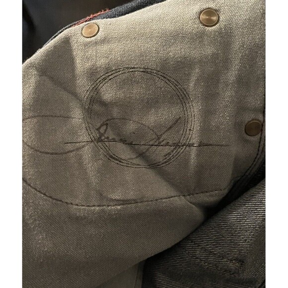 Raleigh Denim Jones Jeans Mens 32 x 30 Blue Slim Straight Fit Handcrafted Signed - Picture 7 of 12